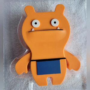 NWOT  New Ugly Doll Blox Funko Orange Toy Box a bit ripped